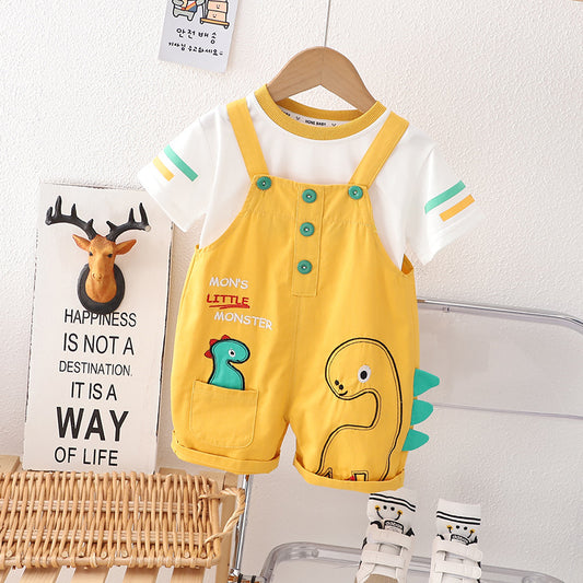 Cute Dino Unisex Dungaree