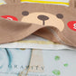 Cute Bear Round Neck Striped Shirt With Soft Cotton Shorts For Kids.