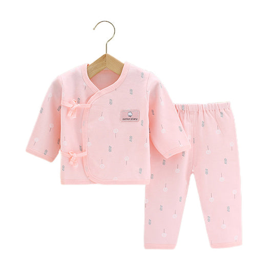 Newborn Cotton Two-Piece Set 0-6 Months Boy/Girl Autumn/Spring Seasons