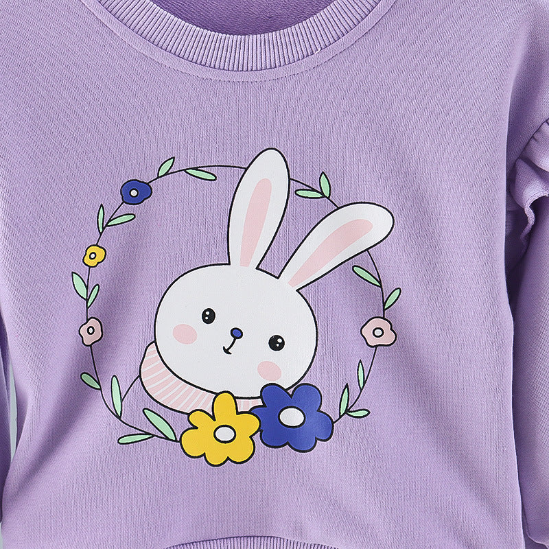 Spring Baby Clothes For Baby Girls Long Sleeve Bunny